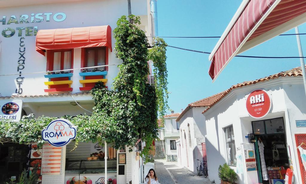 Efharisto Hotel Bozcaada Exterior foto